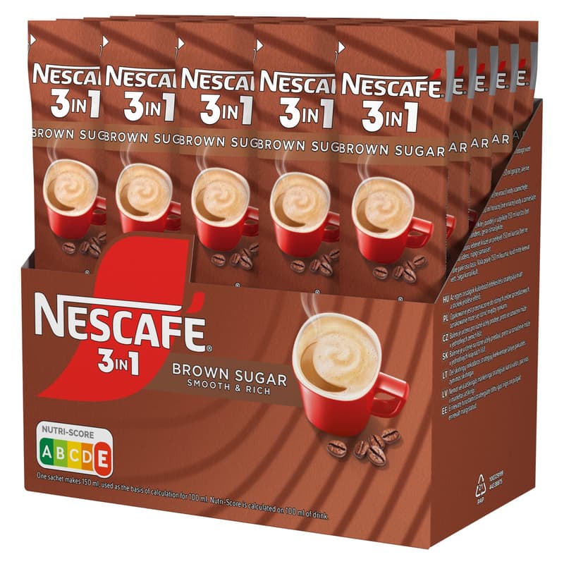 Nescafé 3in1 brown sugar can