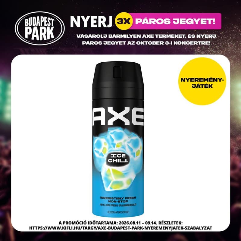 AXE Ice Chill dezodor, 150 ml