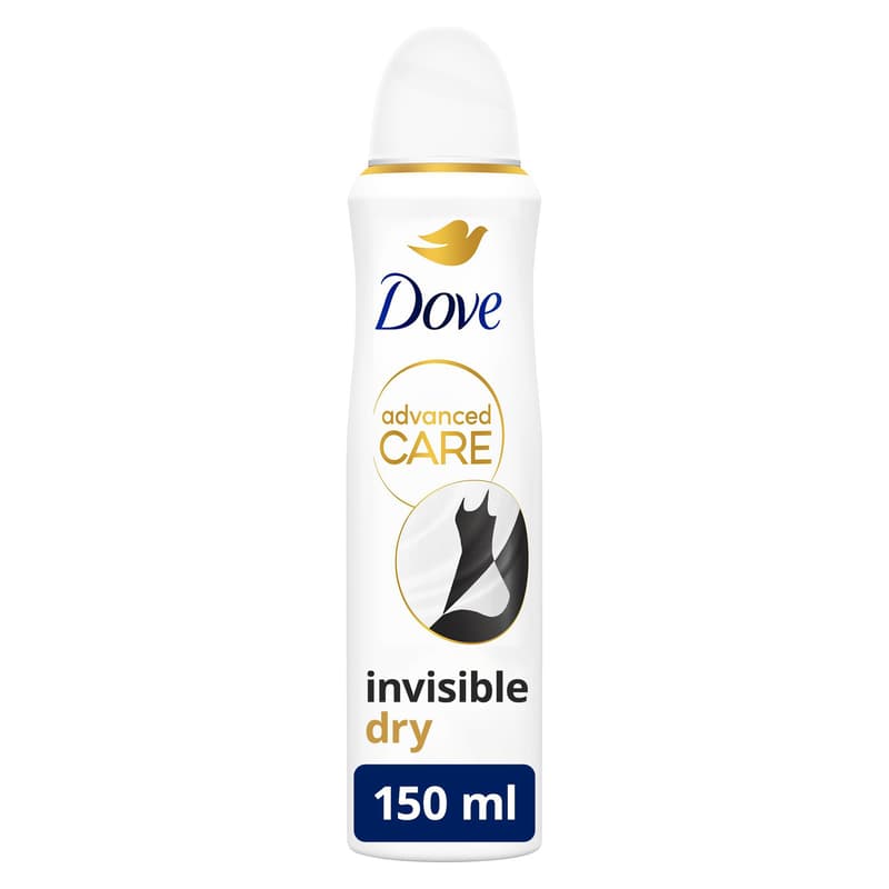 Dove Advanced Care Invisible Dry női izzadásgátló dezodor, 150 ml