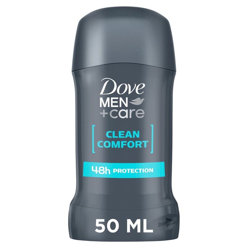 Dove Men + Care clean comfort antiperspirant stick