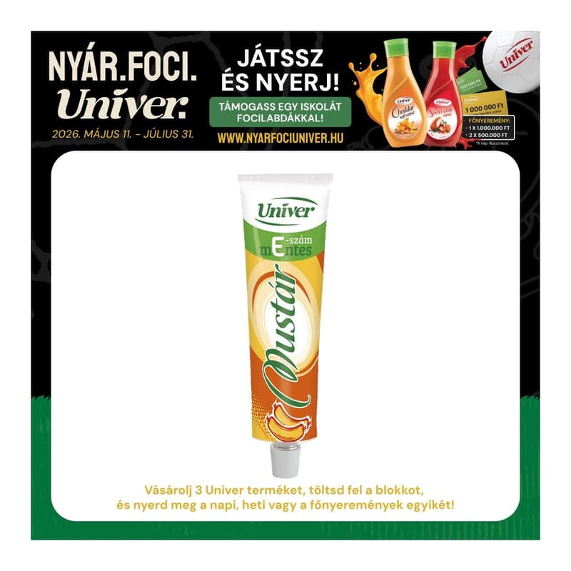 Univer Mustard E-free
