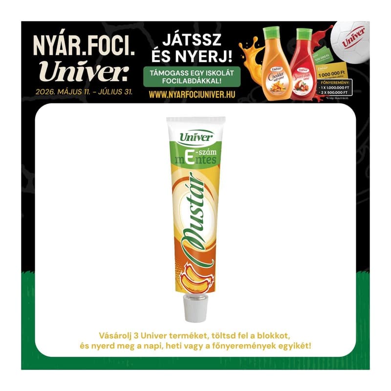 Univer Mustard E-free