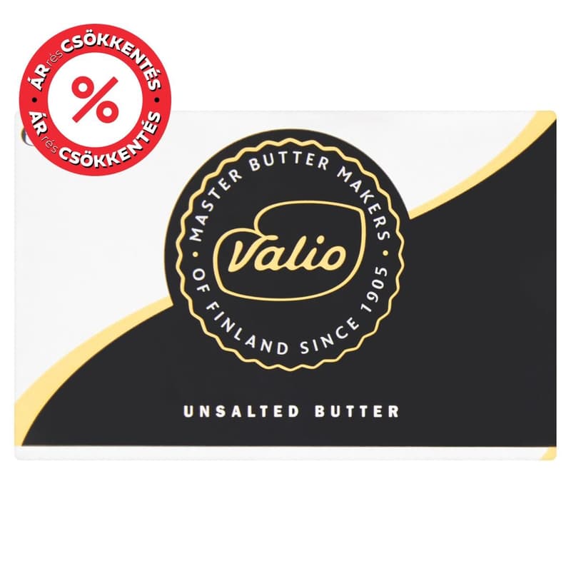 Valio vaj 80% zsírtartalom