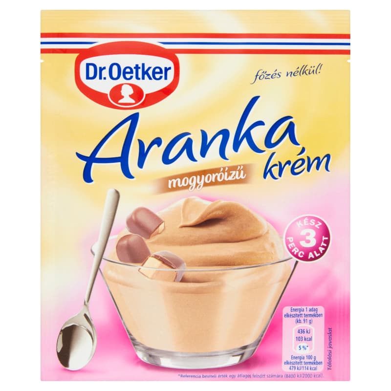 Dr. Oetker Aranka Cream with peanut flavor