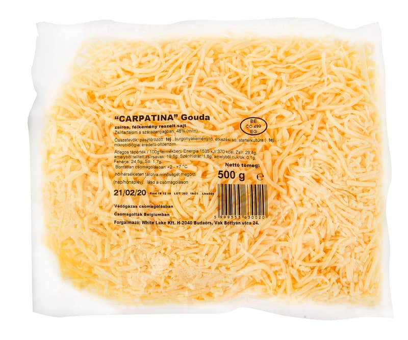 Carpatina Gouda Grated Cheese 48%