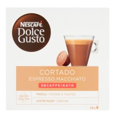 Nescafé Dolce Gusto Cortado decaffeinated