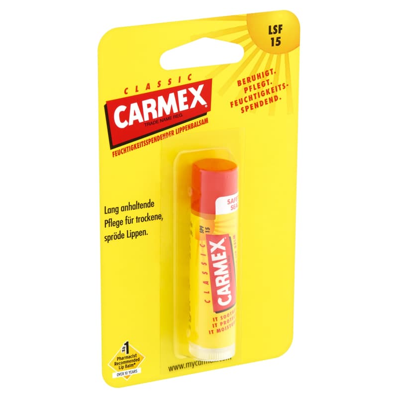 Carmex lip care stick