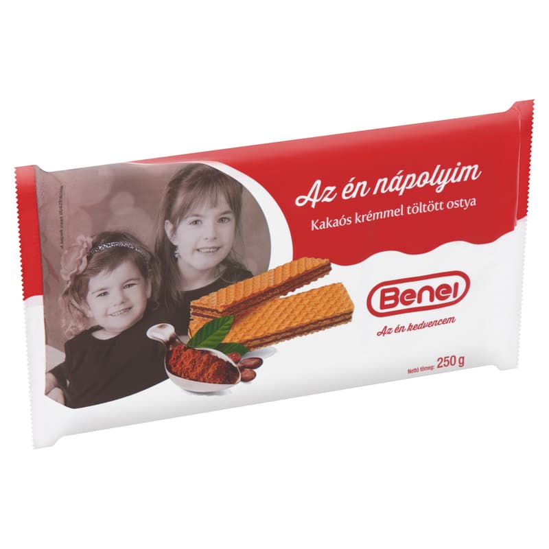 Waffles filled with Benei cocoa cream