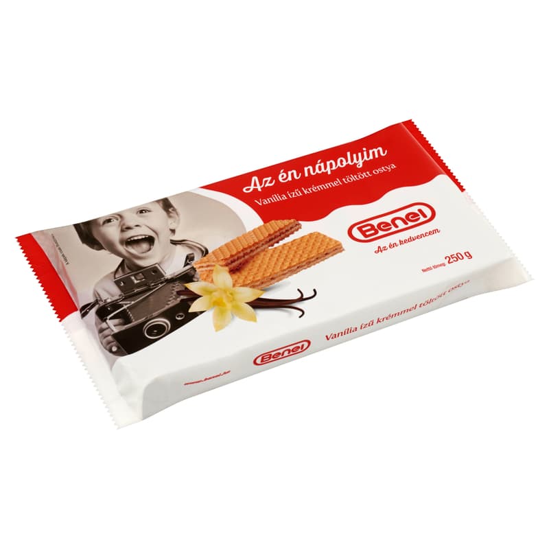 Benei vanília ízű krémmel töltött ostya