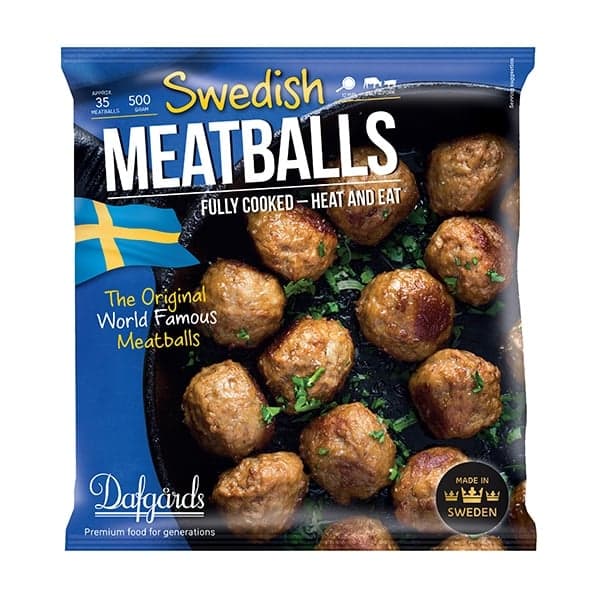 Dafgards Swedish meatballs