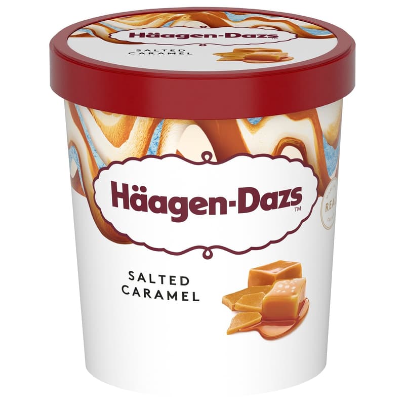 Häagen Dazs Salted caramel ice cream