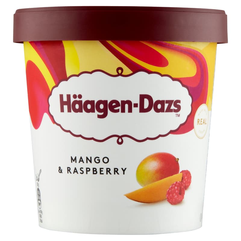 Häagen-Dazs Mango and Raspberry