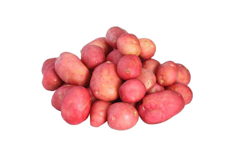 Potatoes with red skin, mixed use