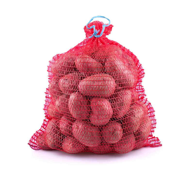 Potatoes with red skin, mixed use