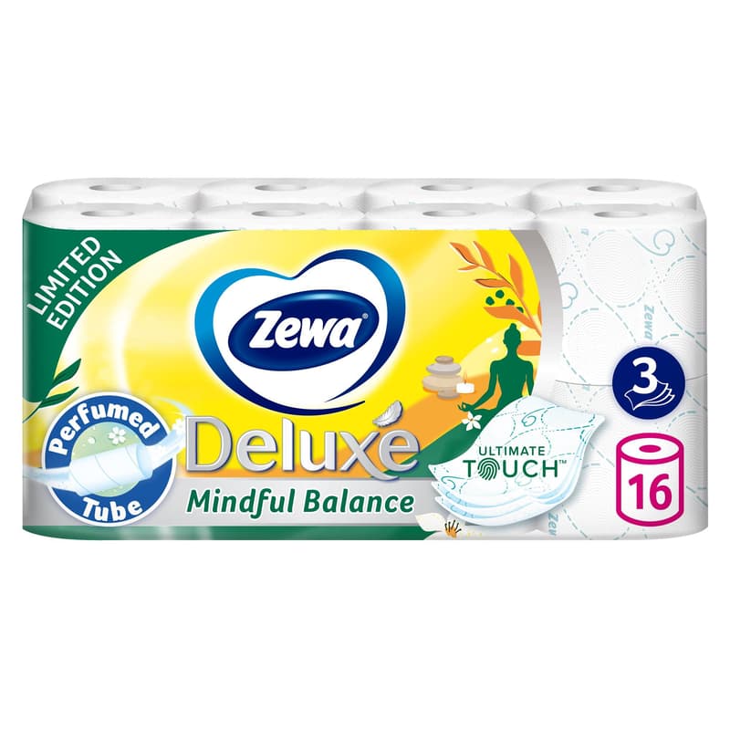 Zewa Deluxe 3-ply toilet paper Limited Edition