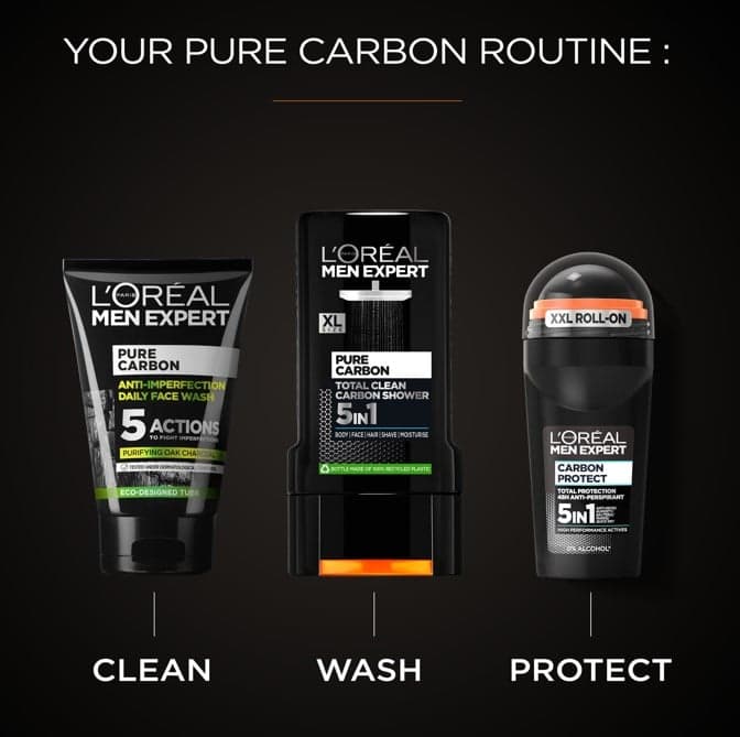 L'Oréal Paris Men Expert 4in1 Carbon Protect antiperspirant roll