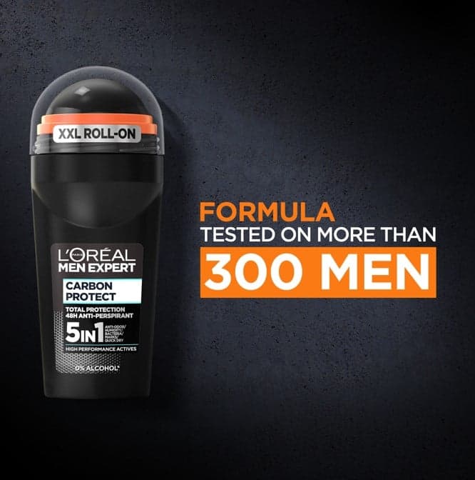 L'Oréal Paris Men Expert 4in1 Carbon Protect antiperspirant roll