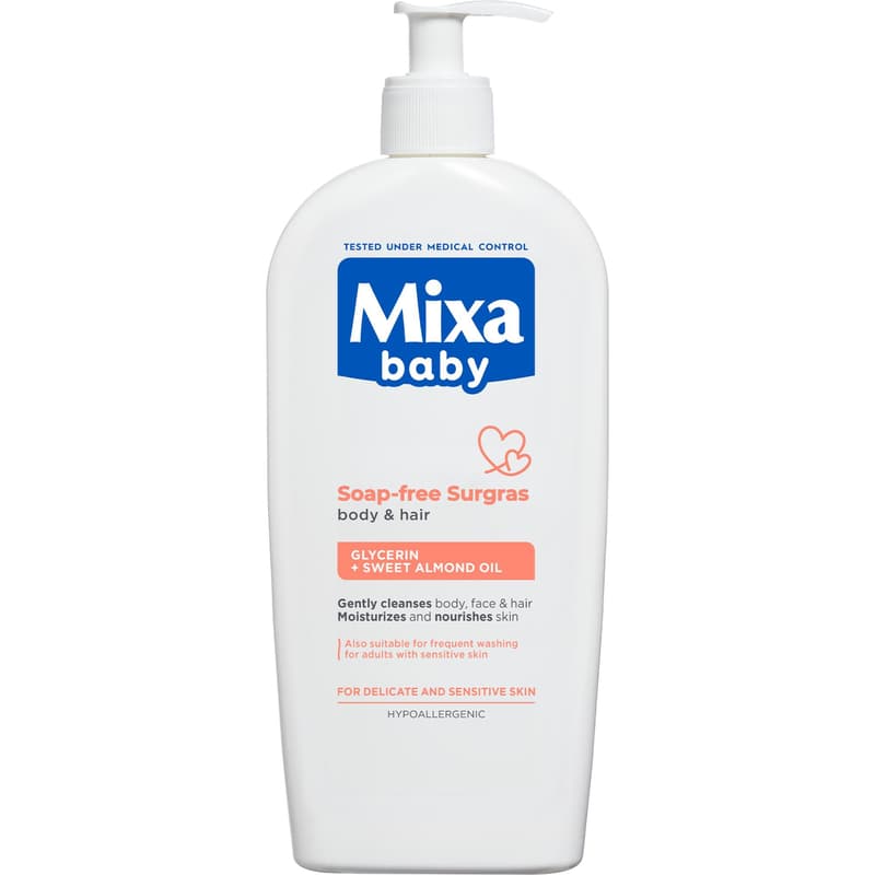 Mixa Baby Tápláló tusfürdő és sampon 2 az 1-ben