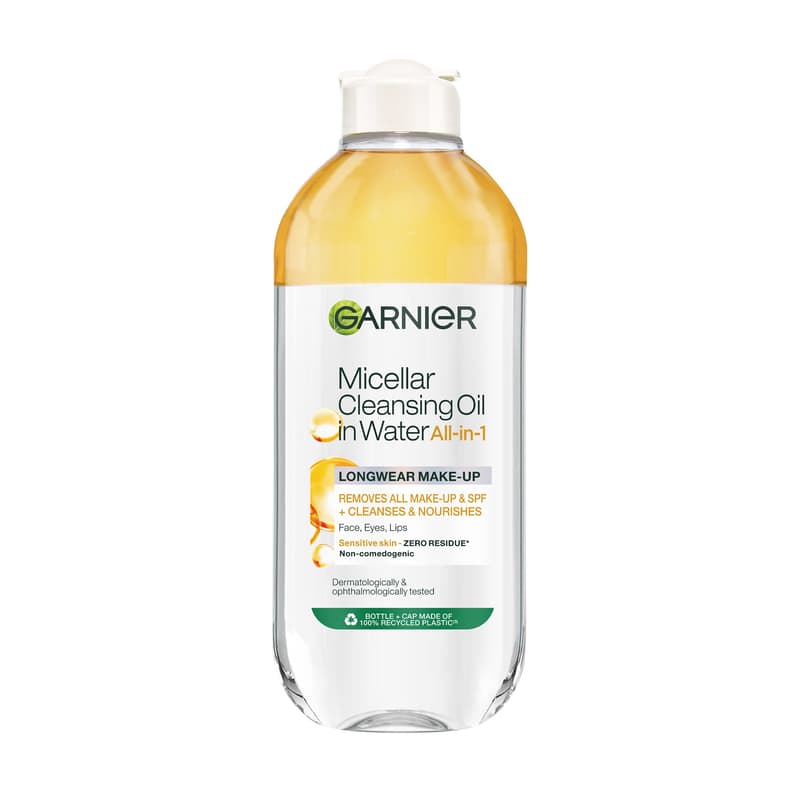 Garnier Skin Naturals All in 1 two-phase micellar water for permanent makeup