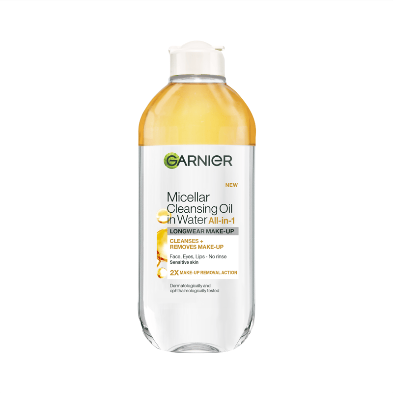 Garnier Skin Naturals All in 1 two-phase micellar water for permanent makeup