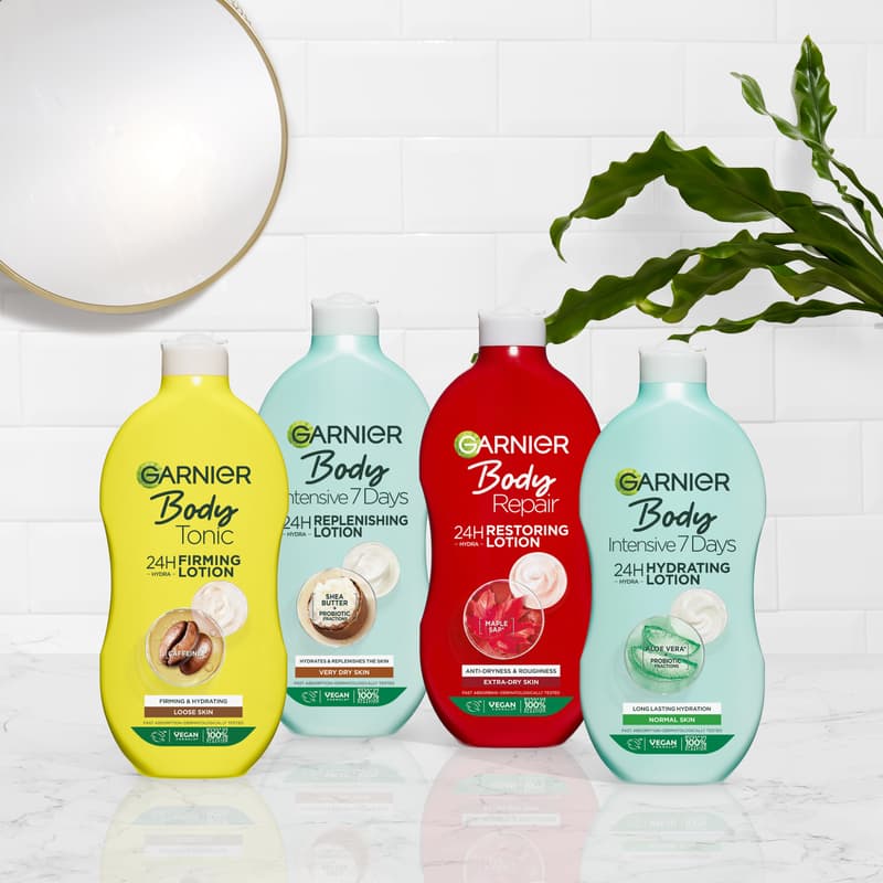 Garnier Body Repairing Care Bőrregeneráló testápoló tej extra száraz bőrre