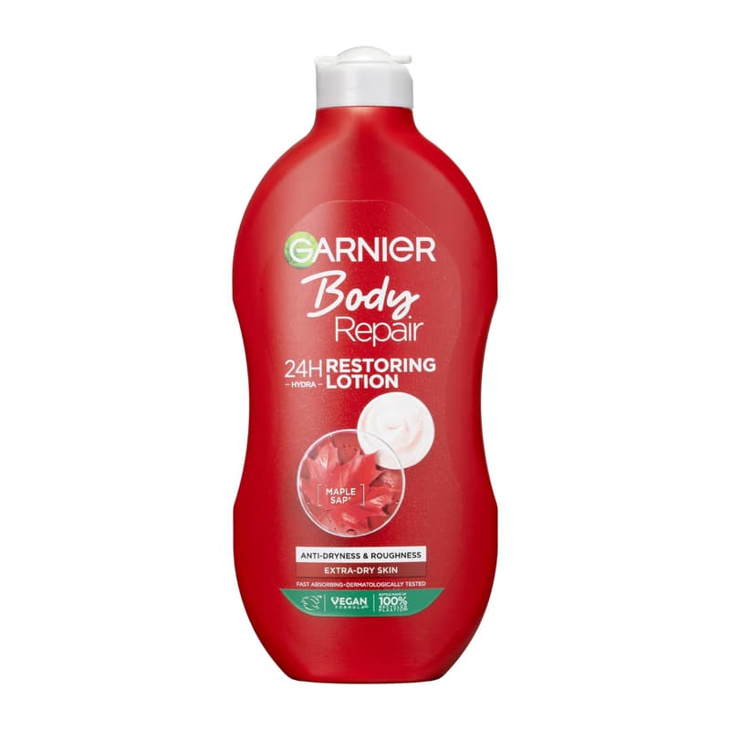 Garnier Body Repairing Care Bőrregeneráló testápoló tej extra száraz bőrre