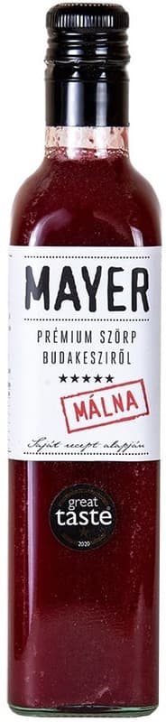 Mayer Raspberry Syrup (fibrous)