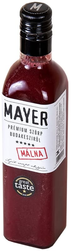 Mayer Raspberry Syrup (fibrous)