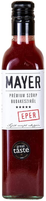 Mayer Strawberry Syrup (fibrous)