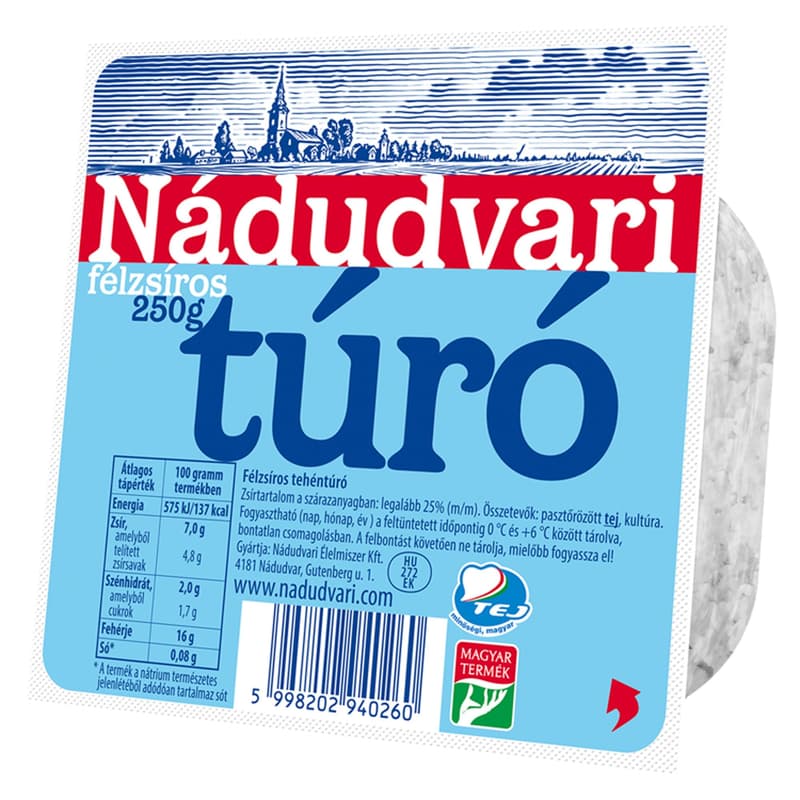 Nádudvar Semi-skimmed Cottage Cheese