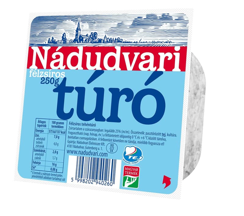 Nádudvar Semi-skimmed Cottage Cheese