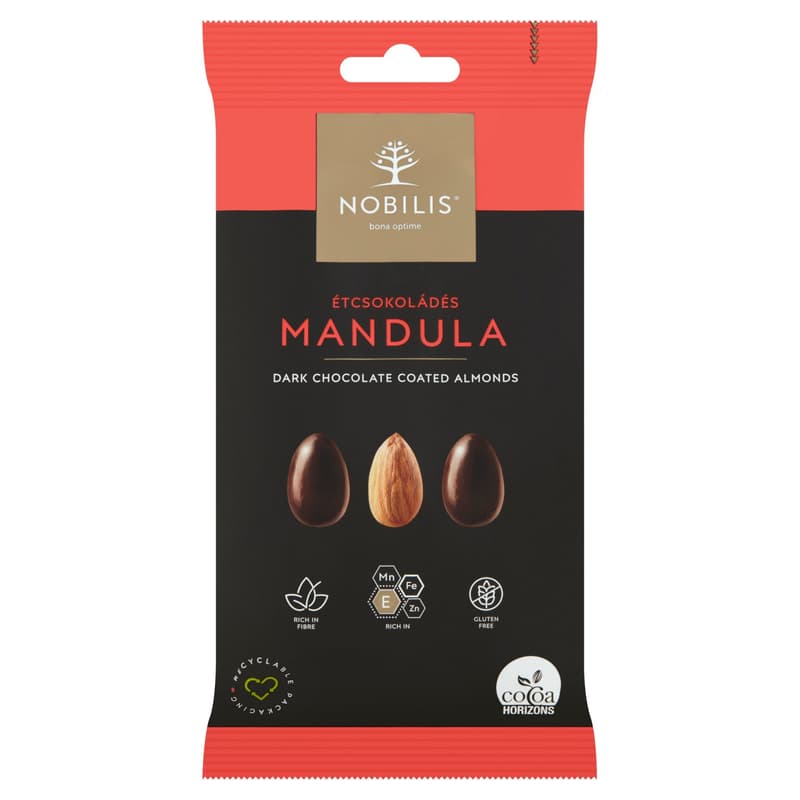 Nobilis Dark chocolate with almonds