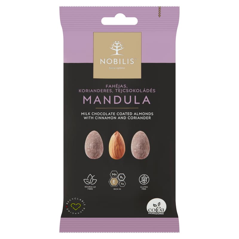 Nobilis Cinnamon, milk chocolate almonds