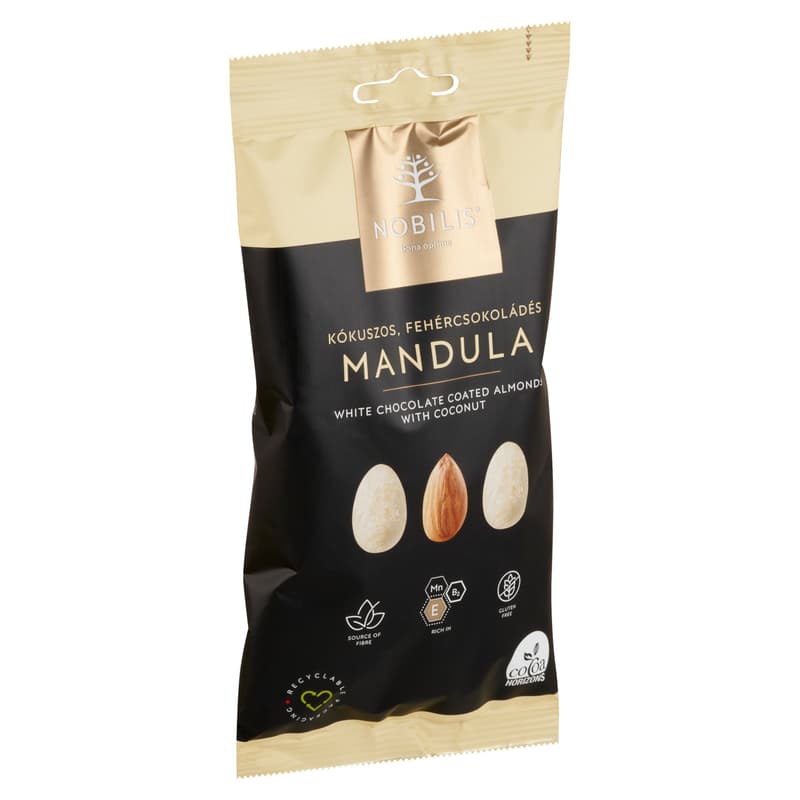 Nobilis Kókuszos, fehércsokoládés mandula