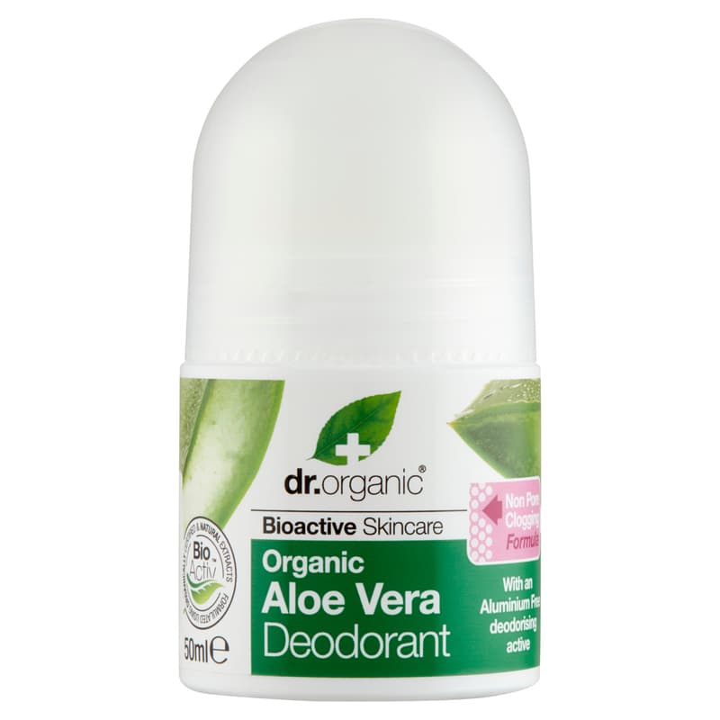 Dr. Organic Alumíniummentes golyós dezodor BIO Aloe Verával
