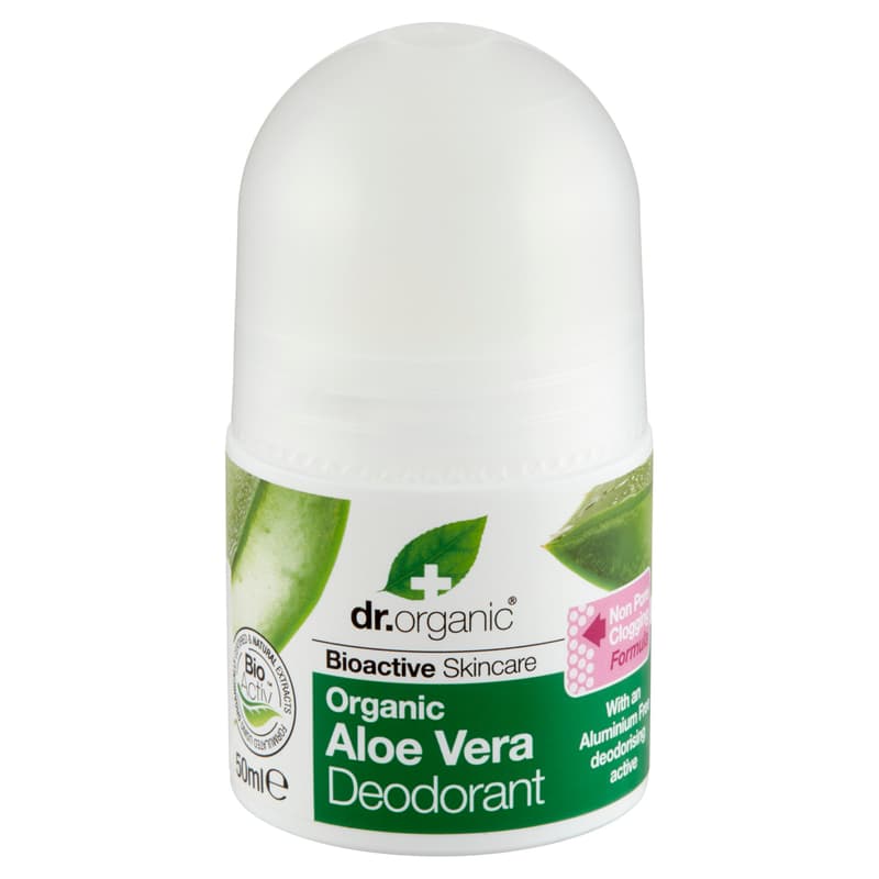 Dr. Organic Alumíniummentes golyós dezodor BIO Aloe Verával