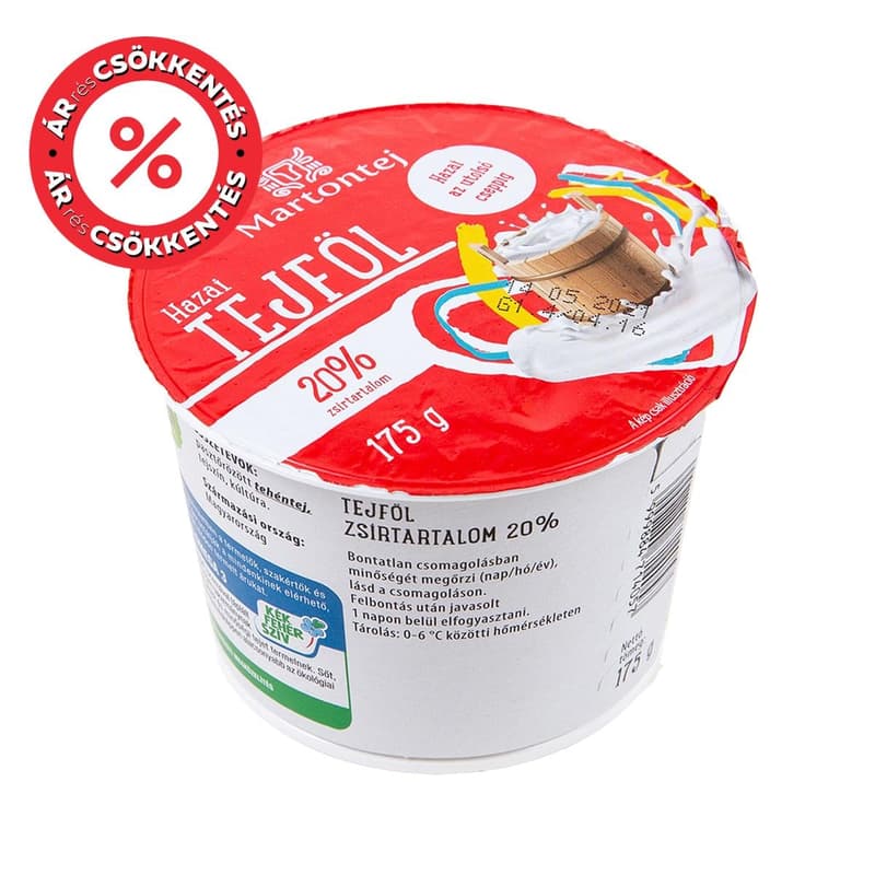 Martontej Sour Cream 20% Cup