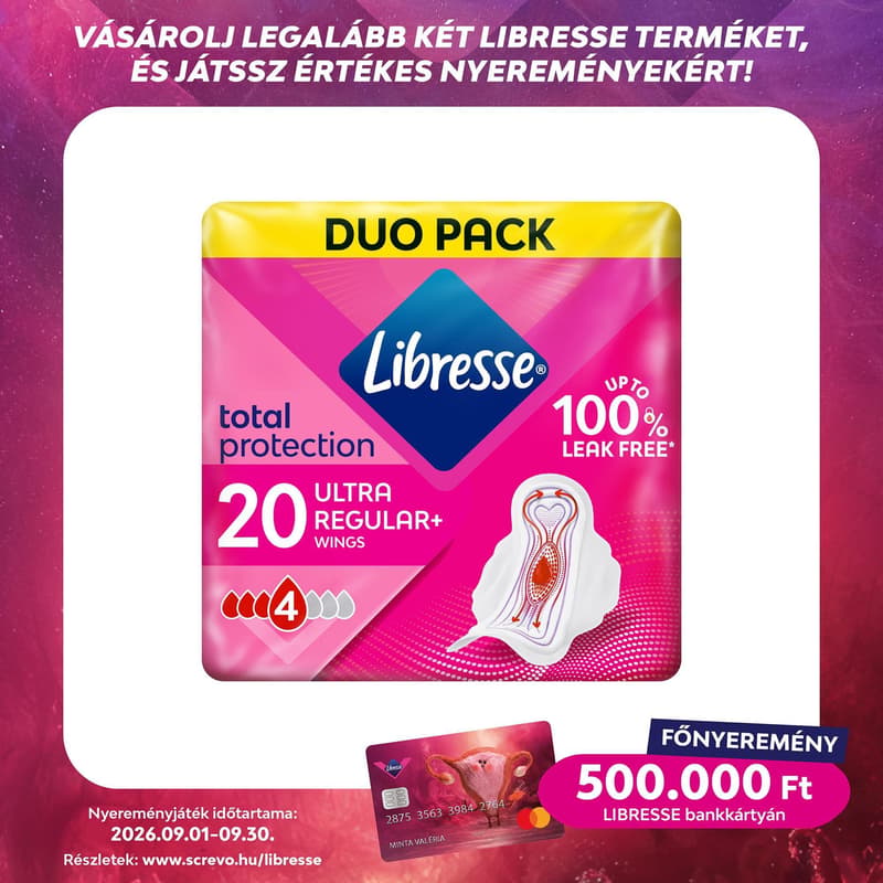 Libresse sanitary napkin Ultra Normal wings duo 2x10 pcs