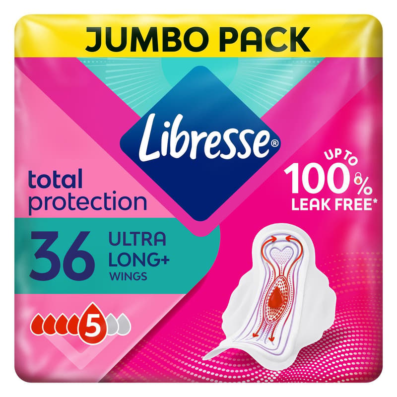 Libresse Ultra Long+ wings sanitary pad