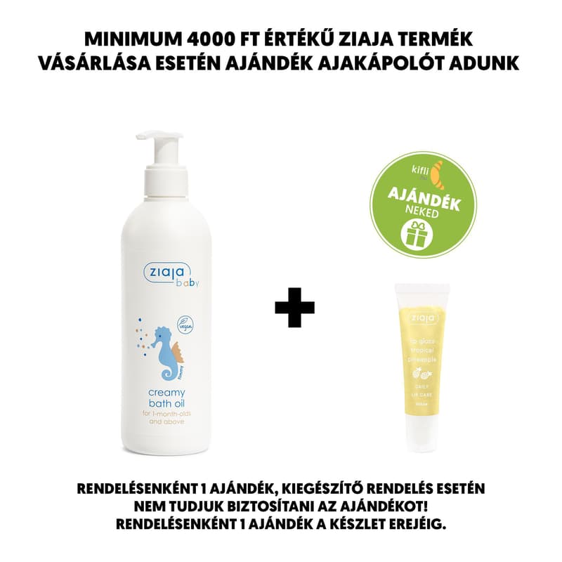 Ziaja Baby & children's pump creamy bath oil from 1 month