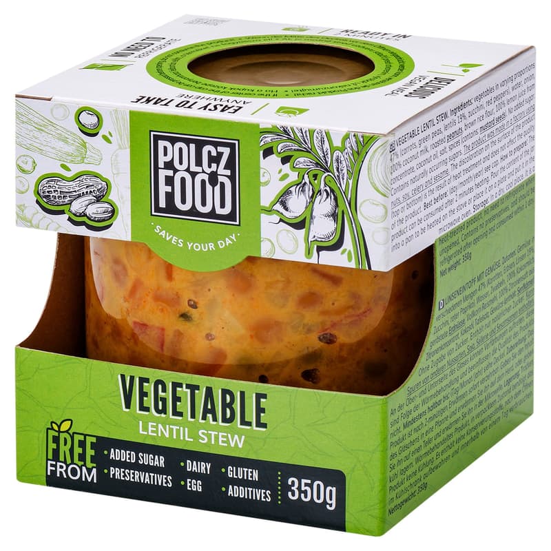 Polcz lentil stew with vegetables