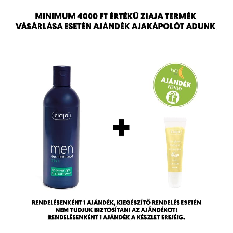 Ziaja Men Shower Gel and Shampoo 2in1
