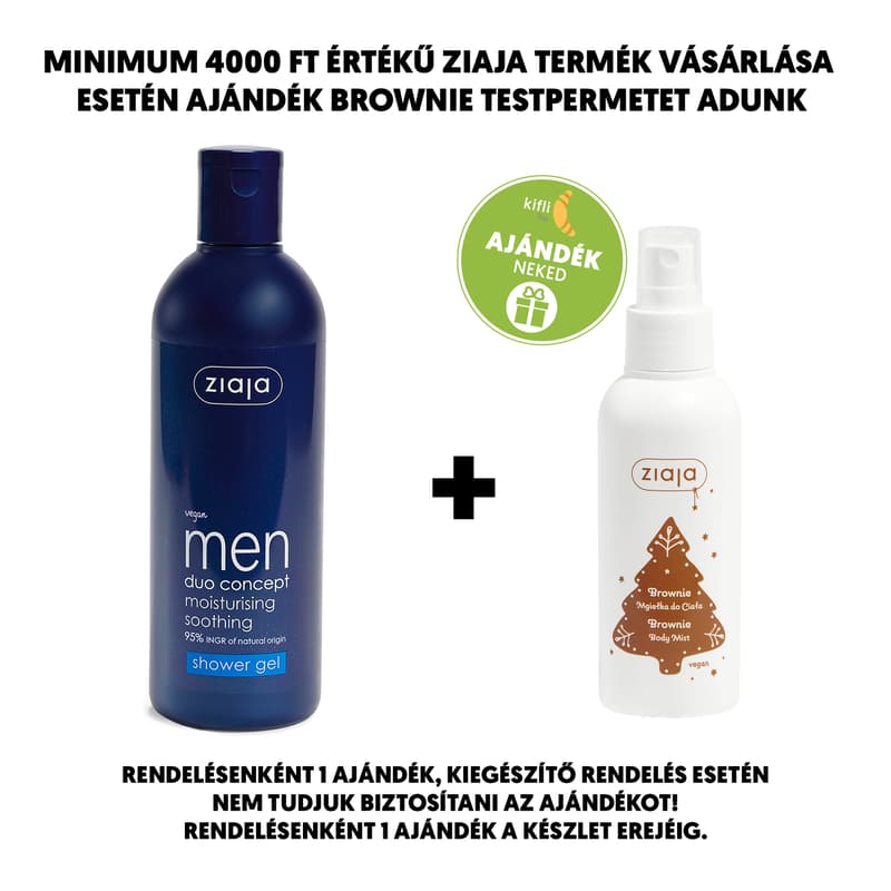 Ziaja Men Tusfürdő és sampon 2in1