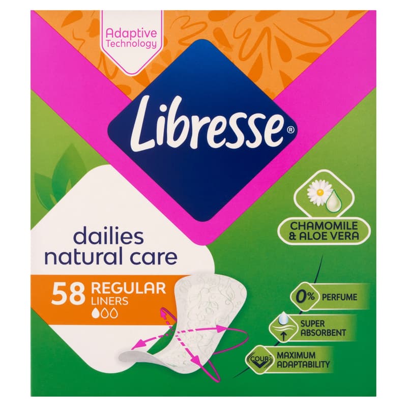 Libresse sanitary pad Natural Care normal Economy pack