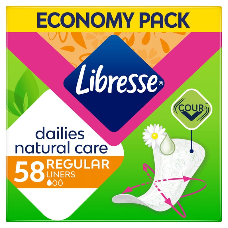 Libresse sanitary pad Natural Care normal Economy pack