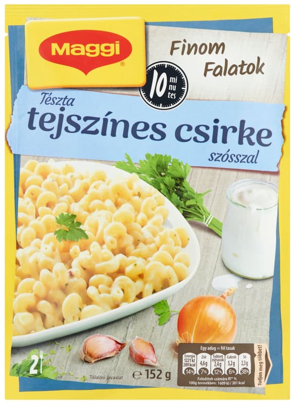 Maggi PárPerc Tészta tejszínes csirke szósszal