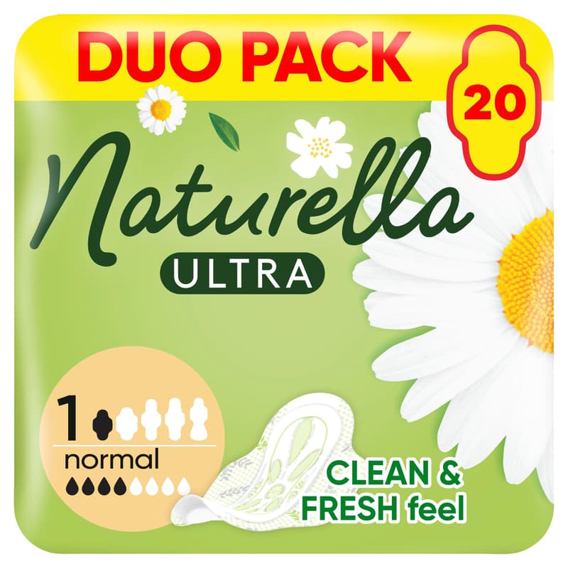 Naturella Ultra Normal Camomile Sanitary Napkin