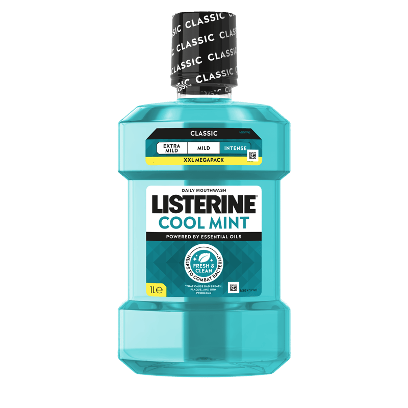 Listerine Cool Mint Mouthwash 1 l