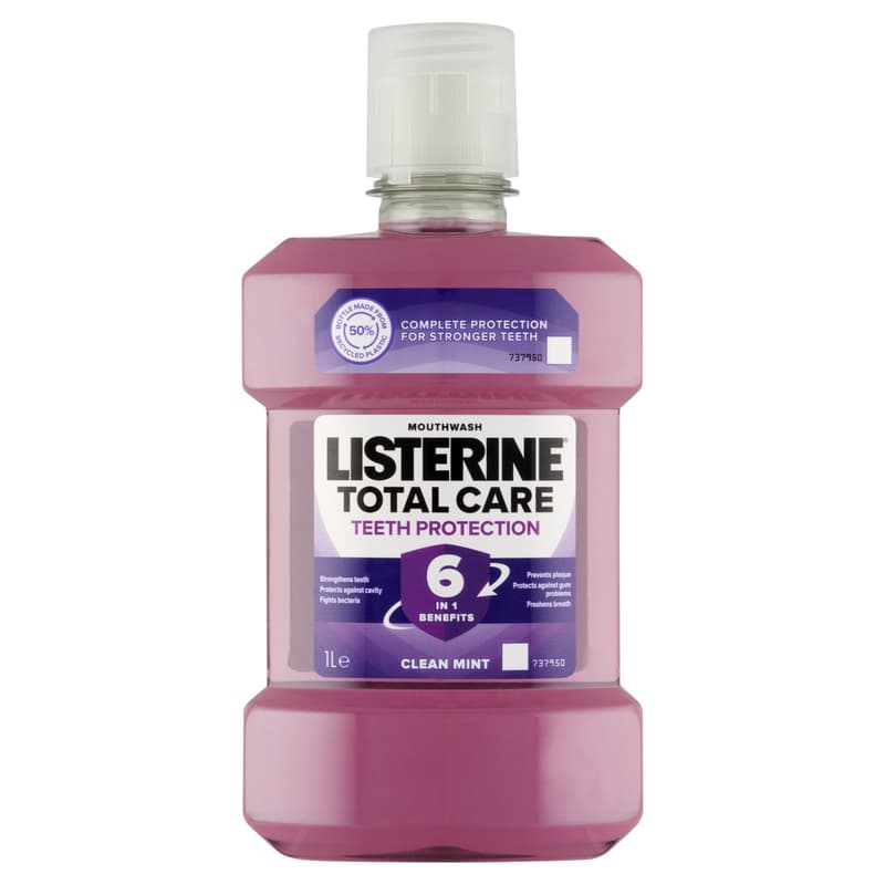 Listerine Total Care Teeth Protection Mouthwash 1 l