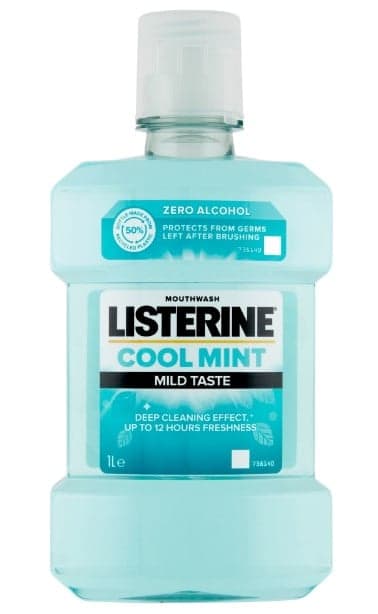 Listerine Cool Mint Mild Taste Mouthwash 1 l